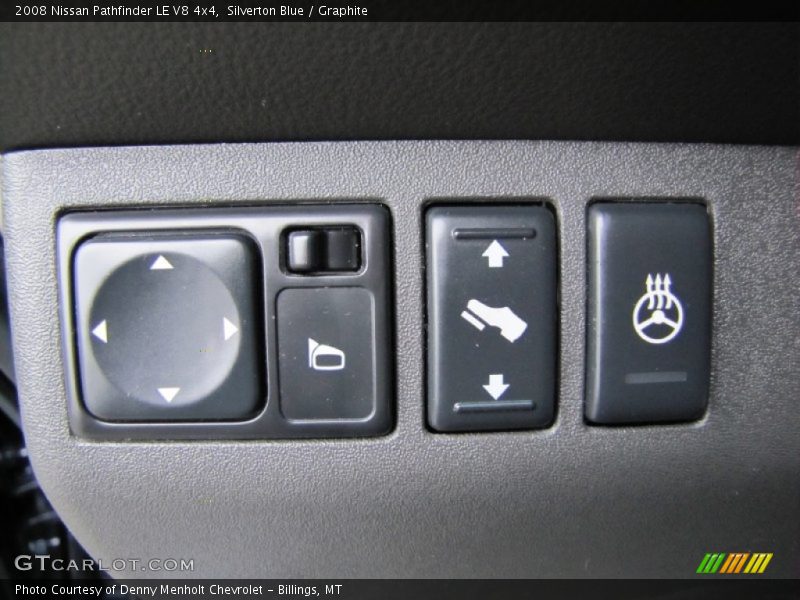 Silverton Blue / Graphite 2008 Nissan Pathfinder LE V8 4x4