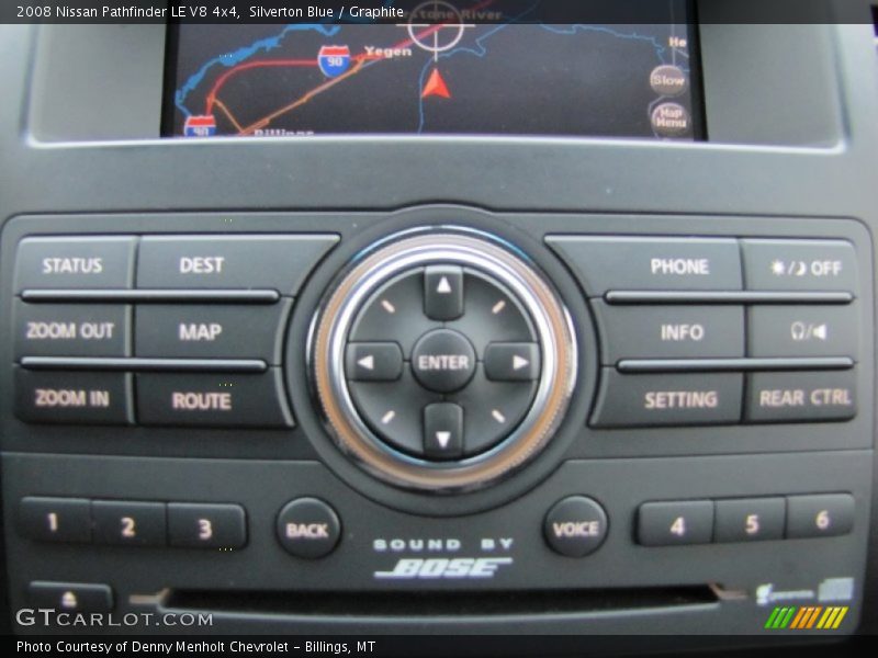 Silverton Blue / Graphite 2008 Nissan Pathfinder LE V8 4x4