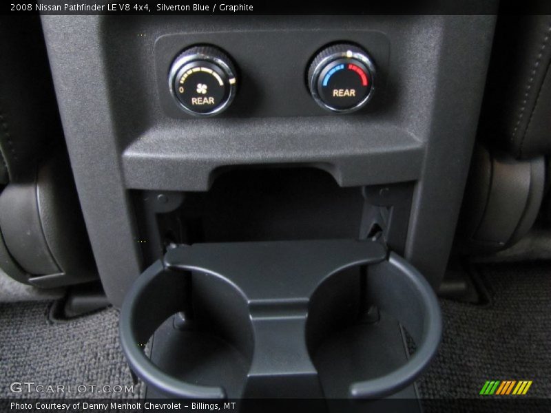 Silverton Blue / Graphite 2008 Nissan Pathfinder LE V8 4x4