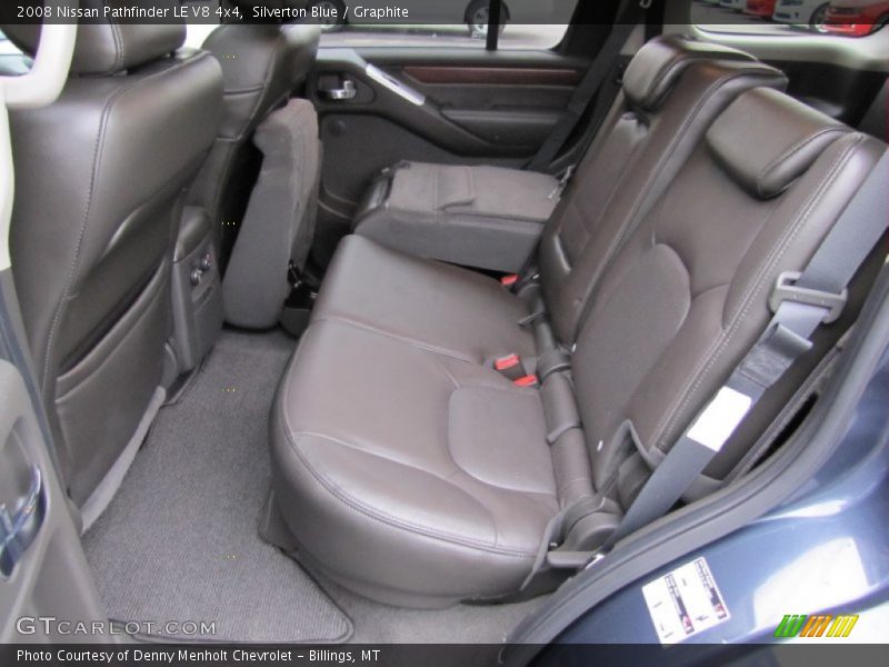 Silverton Blue / Graphite 2008 Nissan Pathfinder LE V8 4x4
