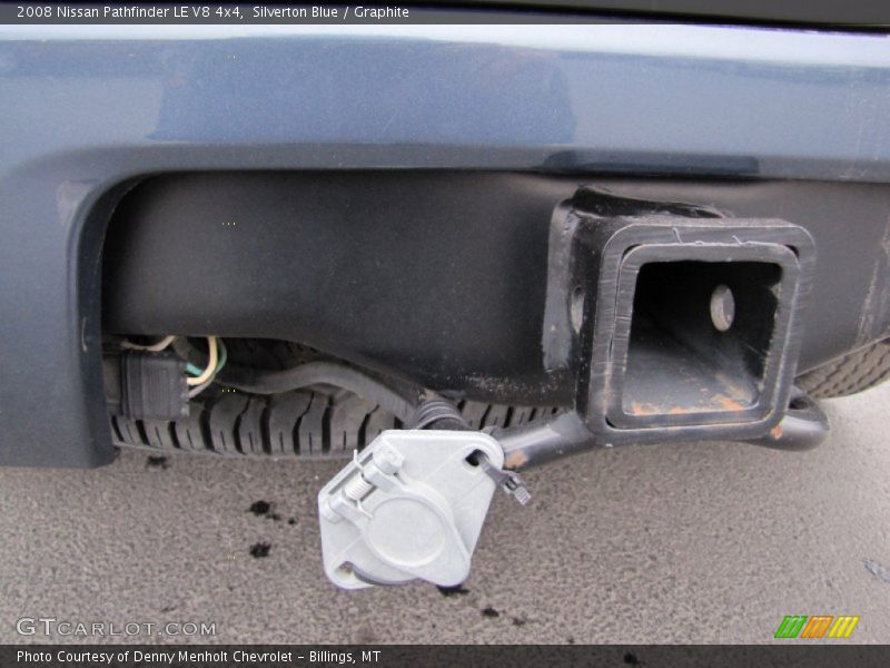 Silverton Blue / Graphite 2008 Nissan Pathfinder LE V8 4x4