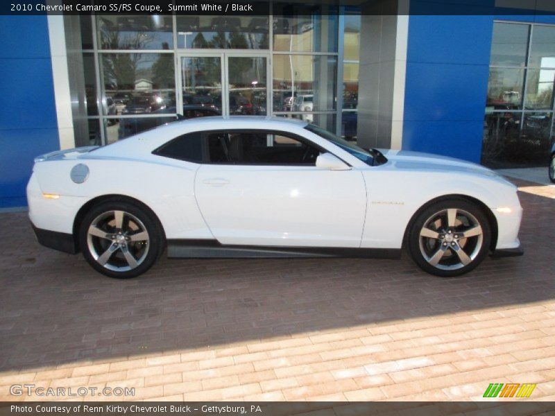 Summit White / Black 2010 Chevrolet Camaro SS/RS Coupe