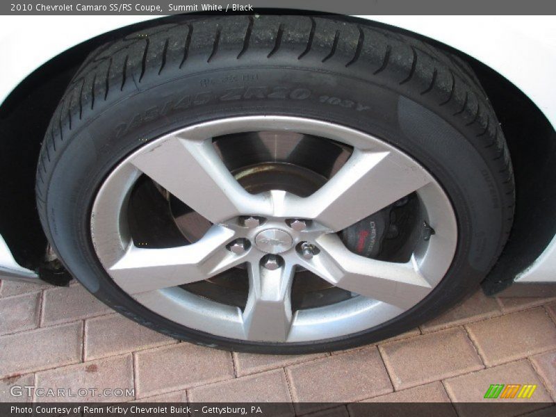 Summit White / Black 2010 Chevrolet Camaro SS/RS Coupe