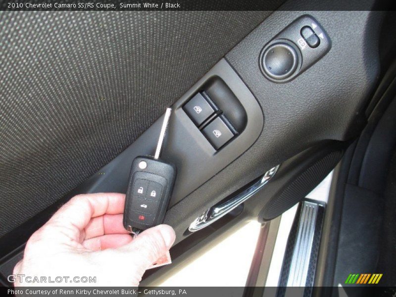 Summit White / Black 2010 Chevrolet Camaro SS/RS Coupe