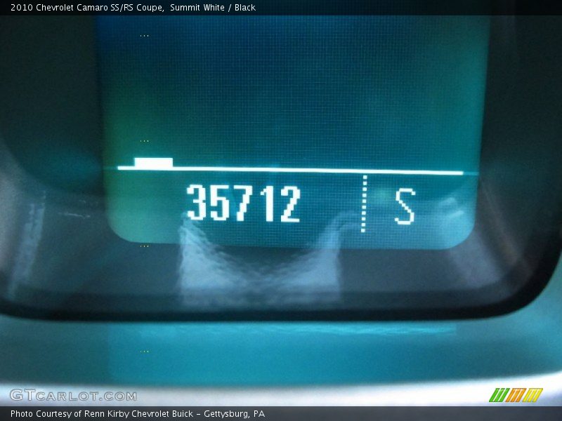 Summit White / Black 2010 Chevrolet Camaro SS/RS Coupe