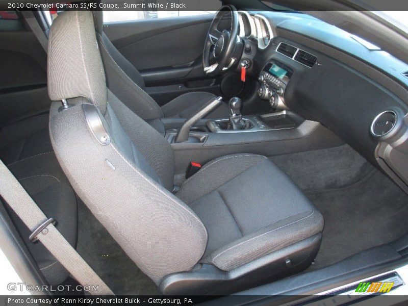 Summit White / Black 2010 Chevrolet Camaro SS/RS Coupe