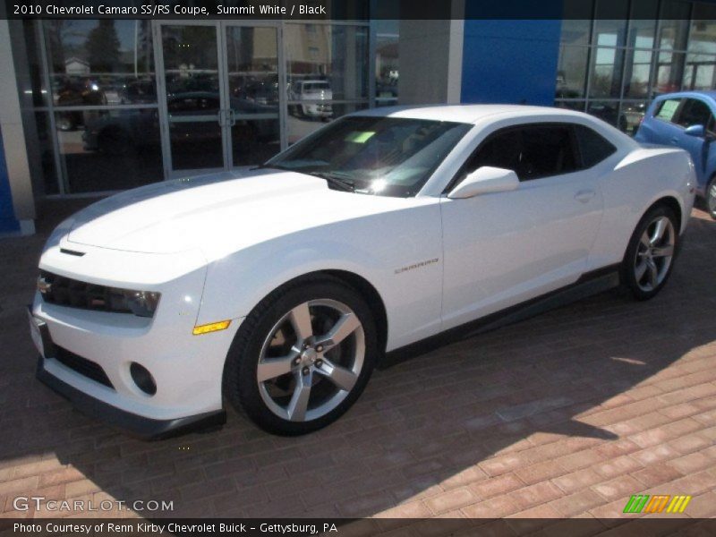 Summit White / Black 2010 Chevrolet Camaro SS/RS Coupe