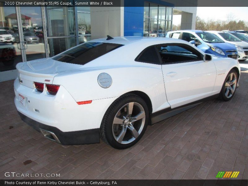 Summit White / Black 2010 Chevrolet Camaro SS/RS Coupe