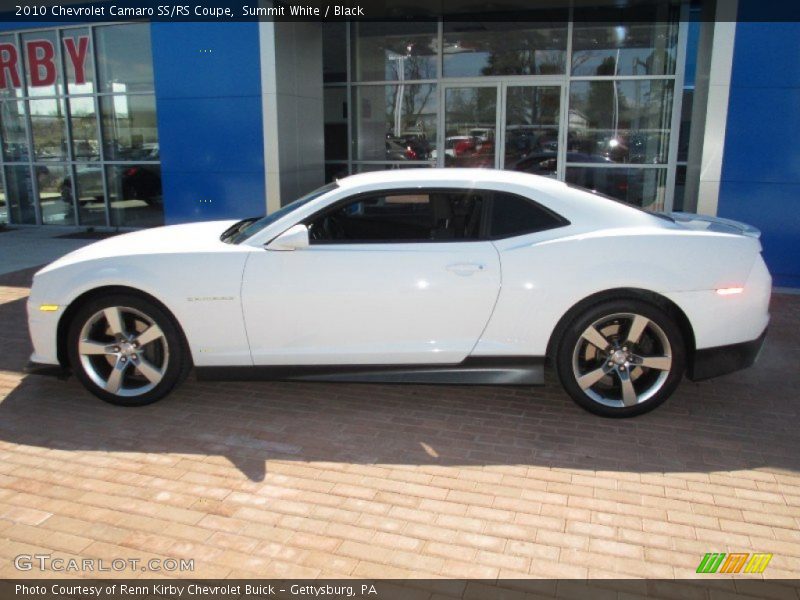 Summit White / Black 2010 Chevrolet Camaro SS/RS Coupe
