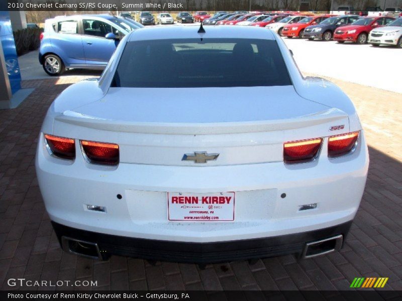 Summit White / Black 2010 Chevrolet Camaro SS/RS Coupe