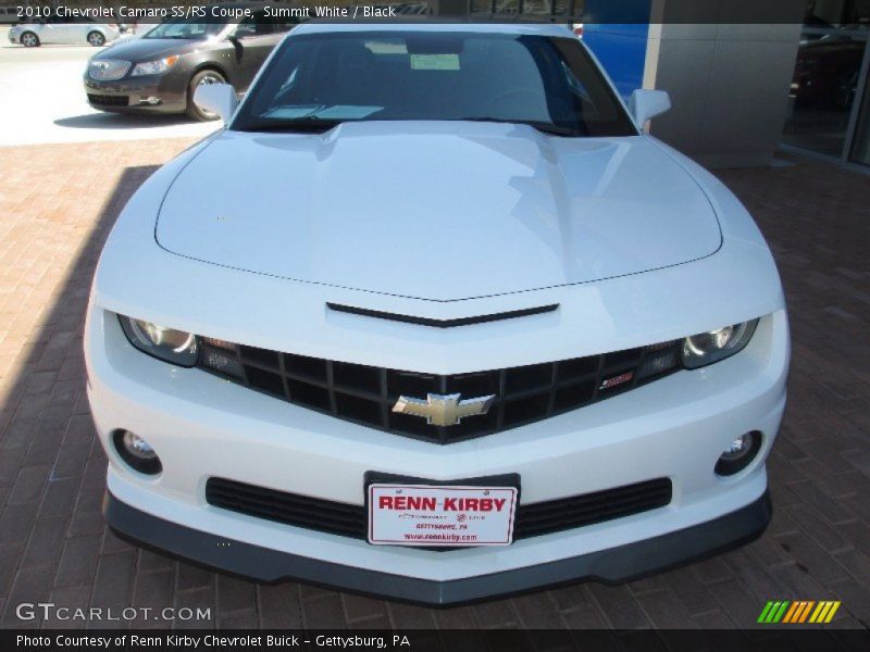 Summit White / Black 2010 Chevrolet Camaro SS/RS Coupe