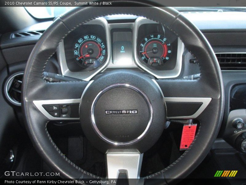 Summit White / Black 2010 Chevrolet Camaro SS/RS Coupe