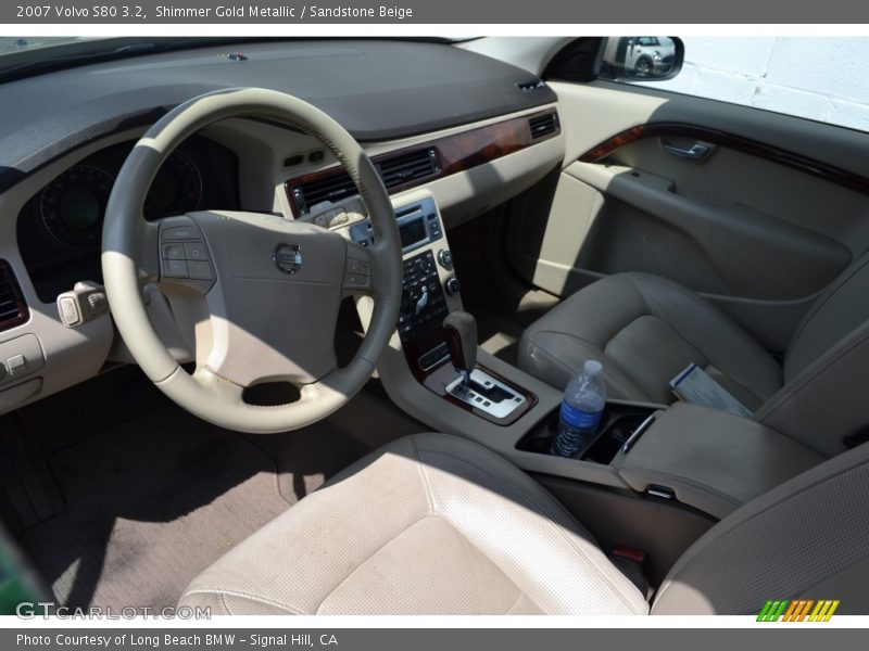Shimmer Gold Metallic / Sandstone Beige 2007 Volvo S80 3.2