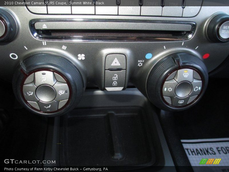 Summit White / Black 2010 Chevrolet Camaro SS/RS Coupe