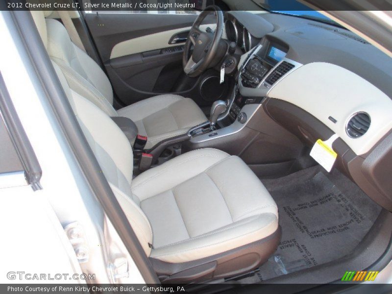  2012 Cruze LT Cocoa/Light Neutral Interior
