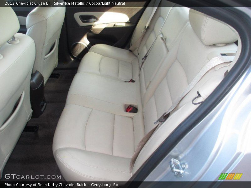 Rear Seat of 2012 Cruze LT