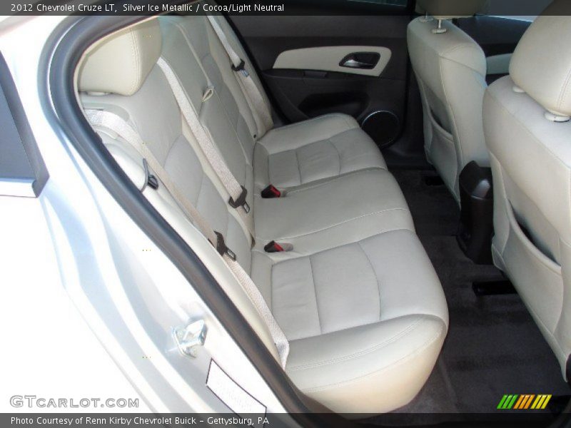 Silver Ice Metallic / Cocoa/Light Neutral 2012 Chevrolet Cruze LT
