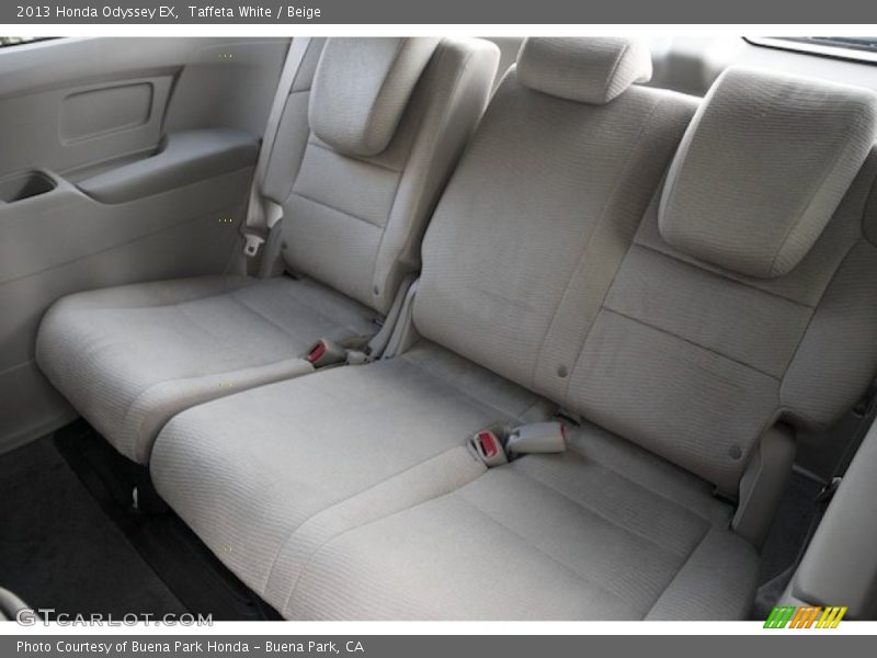 Taffeta White / Beige 2013 Honda Odyssey EX