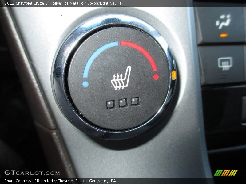 Controls of 2012 Cruze LT