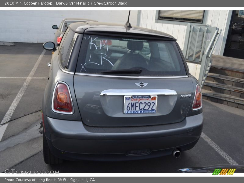 Dark Silver Metallic / Grey/Carbon Black 2010 Mini Cooper Hardtop