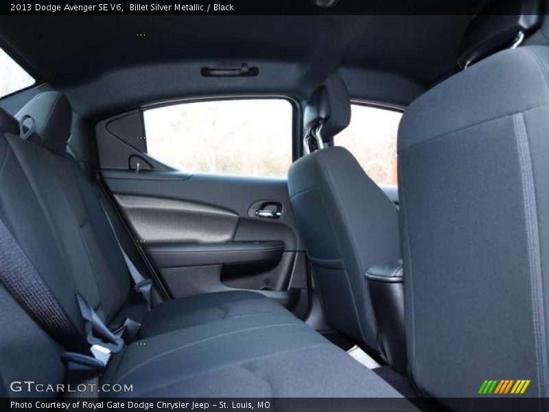 Billet Silver Metallic / Black 2013 Dodge Avenger SE V6