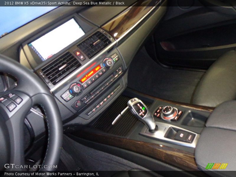 Deep Sea Blue Metallic / Black 2012 BMW X5 xDrive35i Sport Activity
