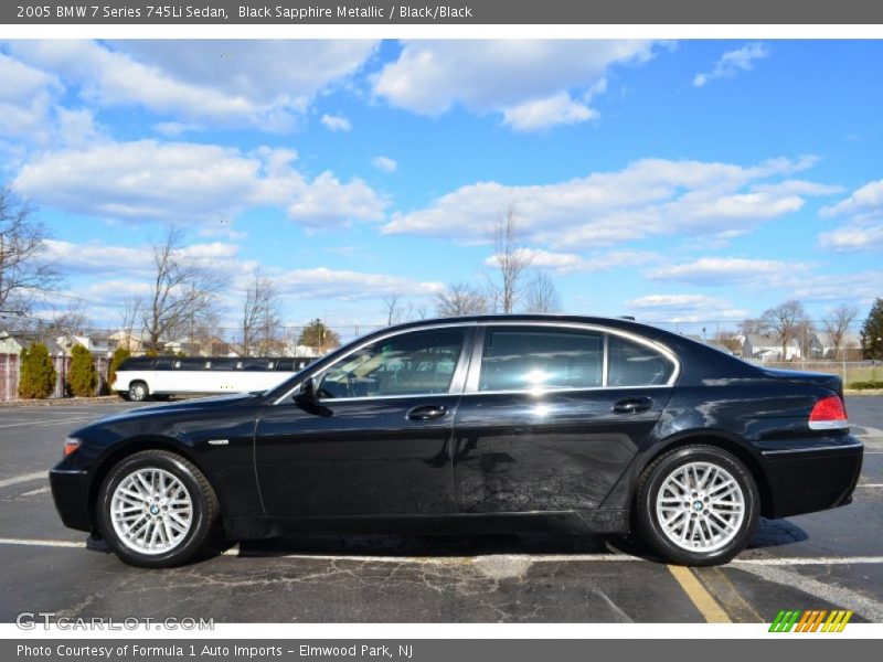  2005 7 Series 745Li Sedan Black Sapphire Metallic