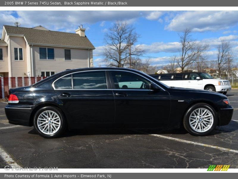  2005 7 Series 745Li Sedan Black Sapphire Metallic
