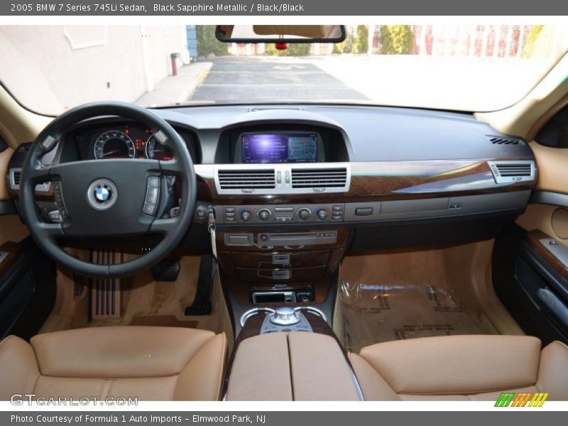 Dashboard of 2005 7 Series 745Li Sedan