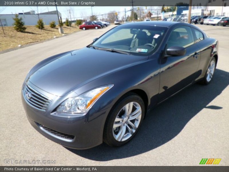 Blue Slate / Graphite 2010 Infiniti G 37 x AWD Coupe