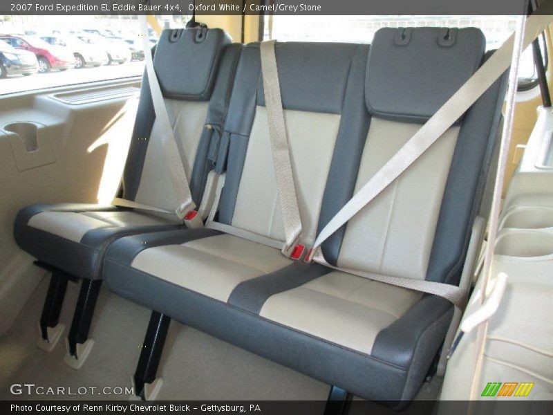 Oxford White / Camel/Grey Stone 2007 Ford Expedition EL Eddie Bauer 4x4