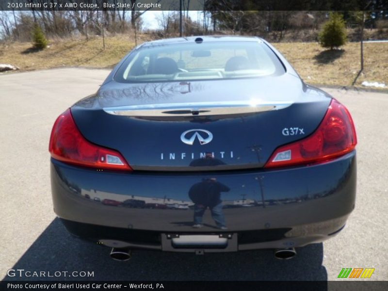 Blue Slate / Graphite 2010 Infiniti G 37 x AWD Coupe