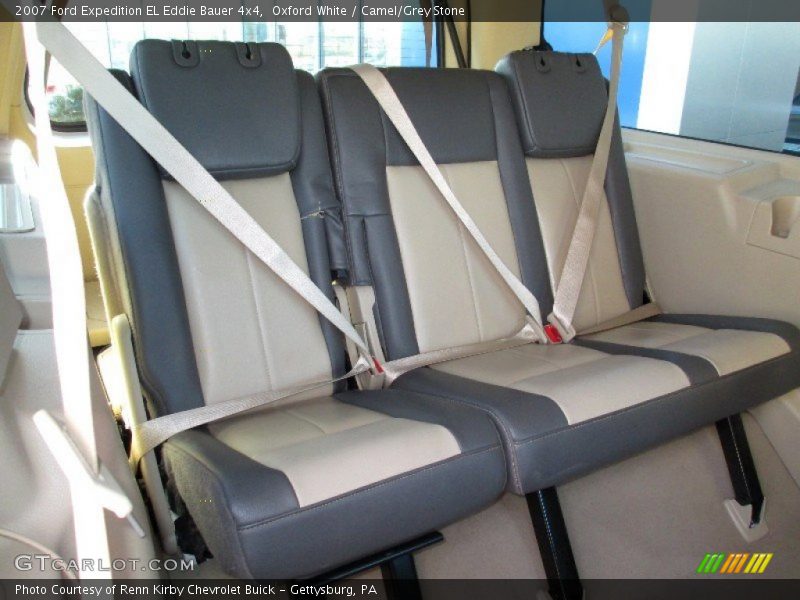 Oxford White / Camel/Grey Stone 2007 Ford Expedition EL Eddie Bauer 4x4