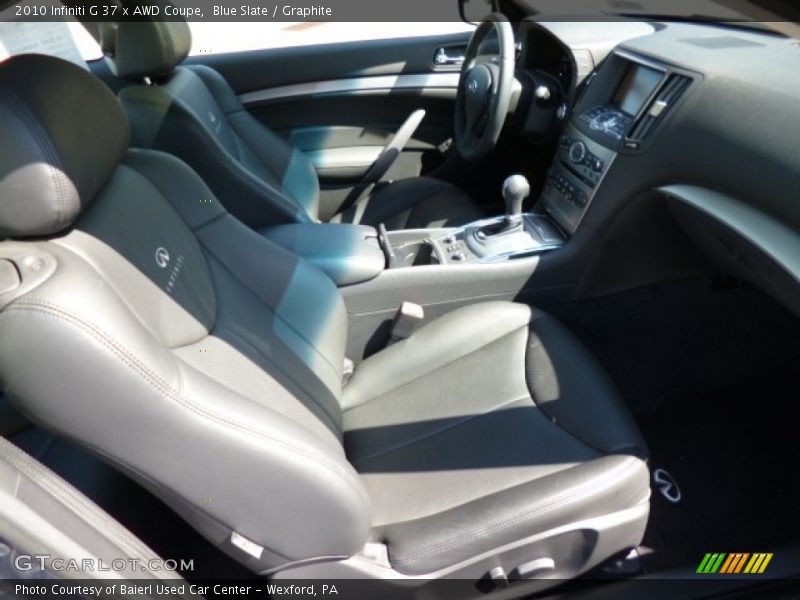 Blue Slate / Graphite 2010 Infiniti G 37 x AWD Coupe