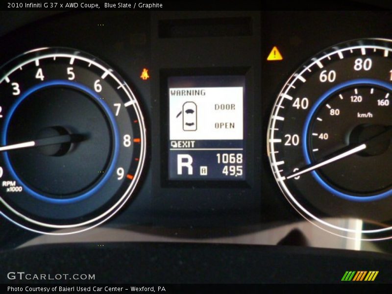 Blue Slate / Graphite 2010 Infiniti G 37 x AWD Coupe