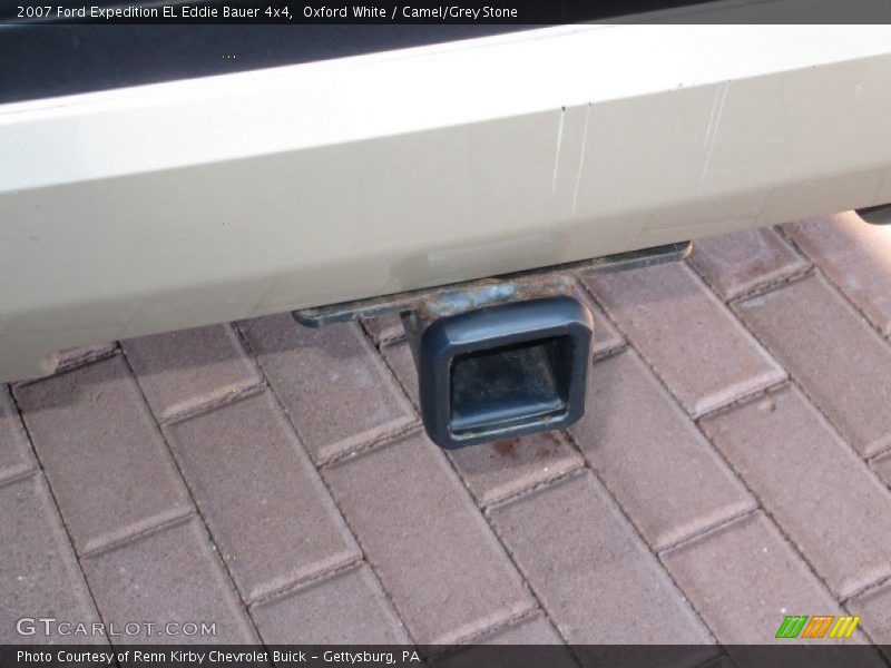 Oxford White / Camel/Grey Stone 2007 Ford Expedition EL Eddie Bauer 4x4