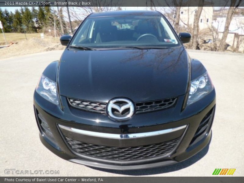 Brilliant Black / Black 2011 Mazda CX-7 i Sport
