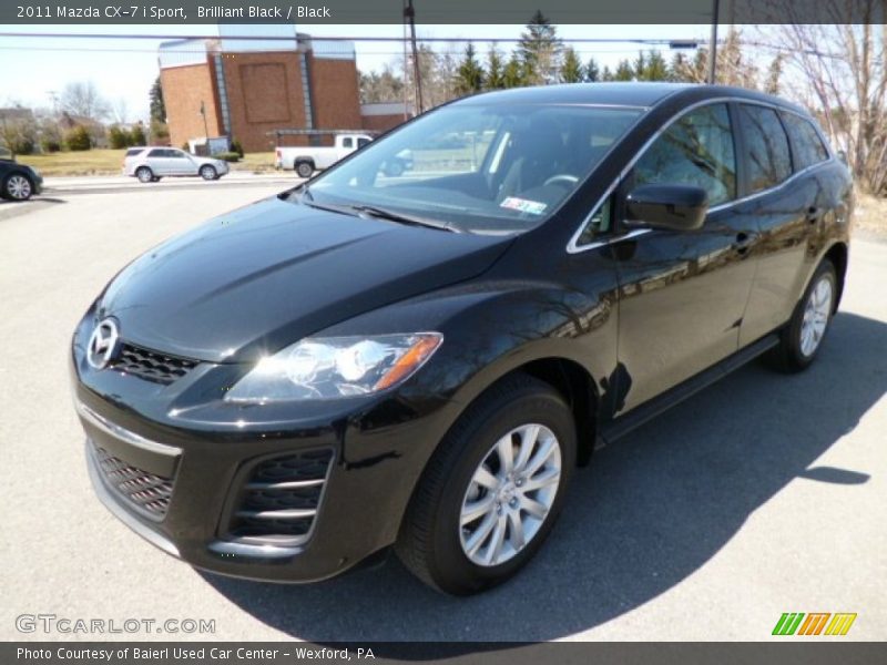 Brilliant Black / Black 2011 Mazda CX-7 i Sport