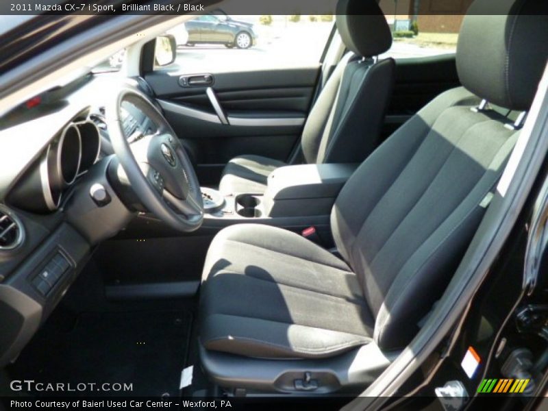 Brilliant Black / Black 2011 Mazda CX-7 i Sport