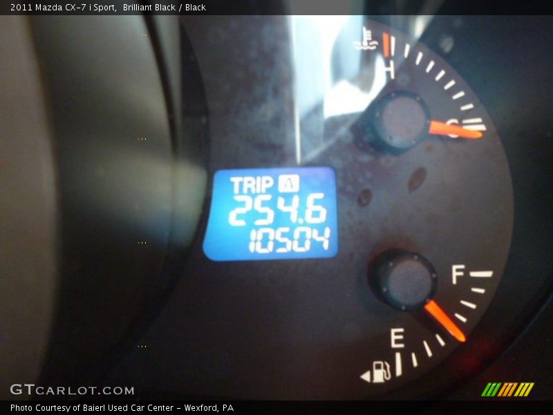Brilliant Black / Black 2011 Mazda CX-7 i Sport