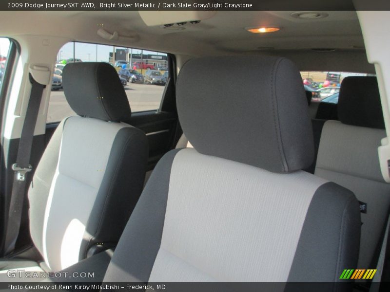 Bright Silver Metallic / Dark Slate Gray/Light Graystone 2009 Dodge Journey SXT AWD