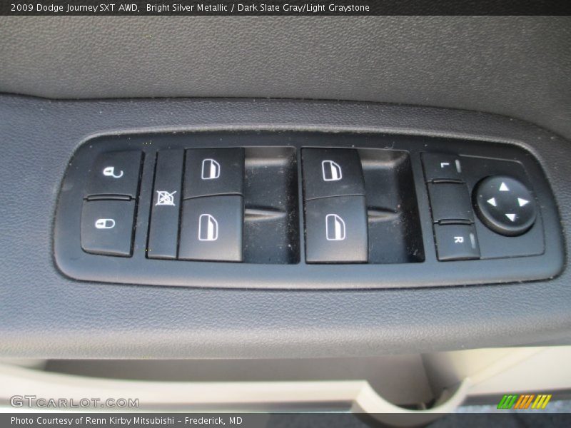 Bright Silver Metallic / Dark Slate Gray/Light Graystone 2009 Dodge Journey SXT AWD
