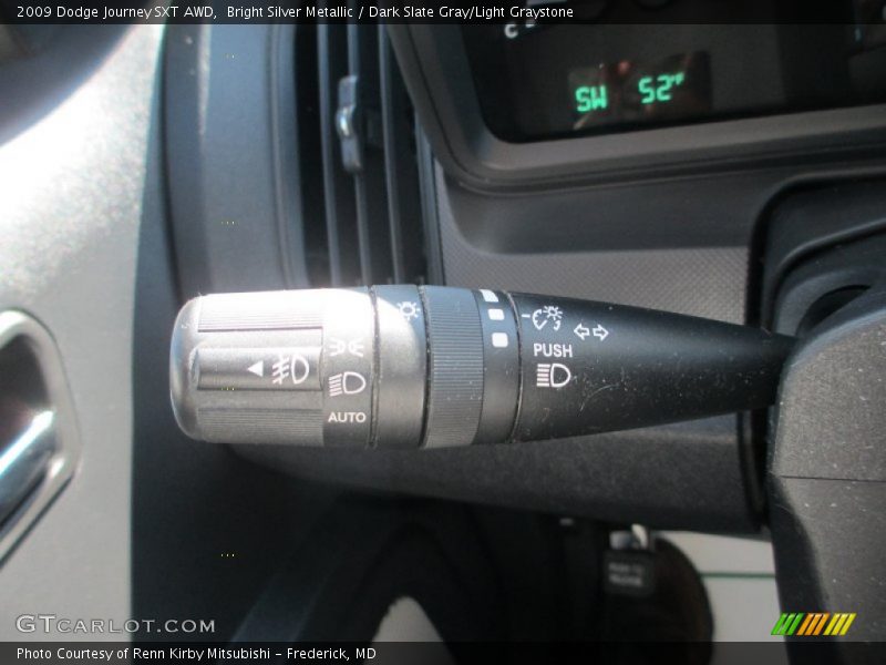 Bright Silver Metallic / Dark Slate Gray/Light Graystone 2009 Dodge Journey SXT AWD