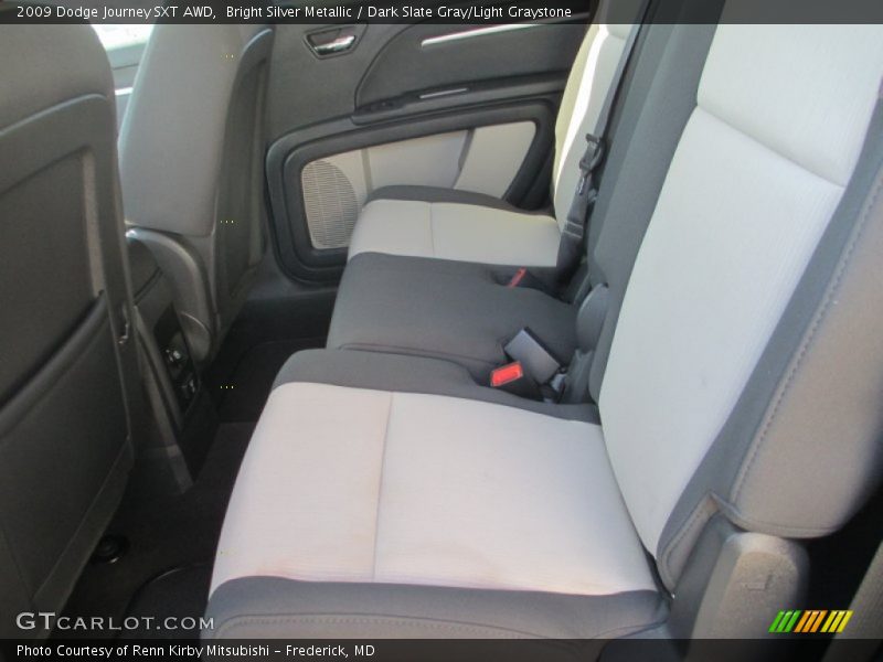 Bright Silver Metallic / Dark Slate Gray/Light Graystone 2009 Dodge Journey SXT AWD