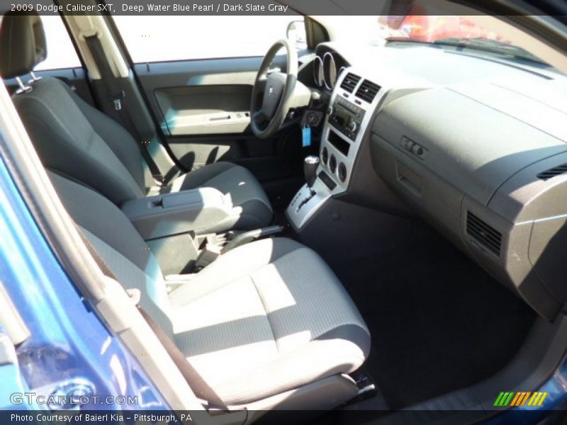 Deep Water Blue Pearl / Dark Slate Gray 2009 Dodge Caliber SXT