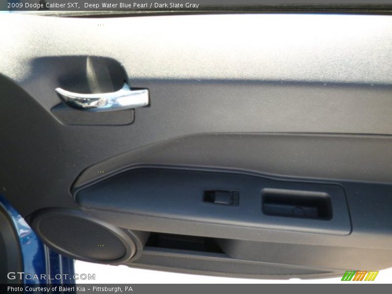 Deep Water Blue Pearl / Dark Slate Gray 2009 Dodge Caliber SXT
