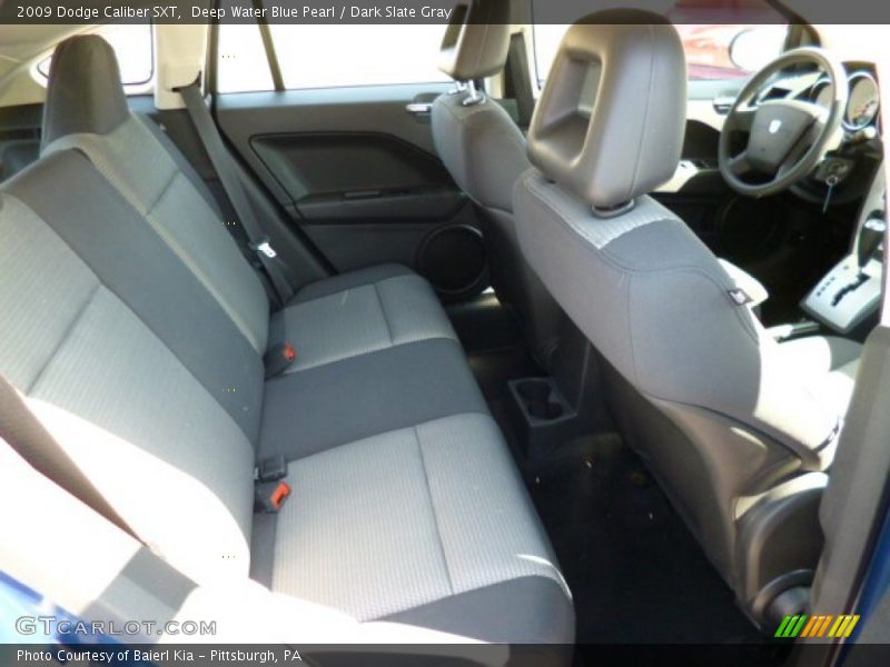 Deep Water Blue Pearl / Dark Slate Gray 2009 Dodge Caliber SXT