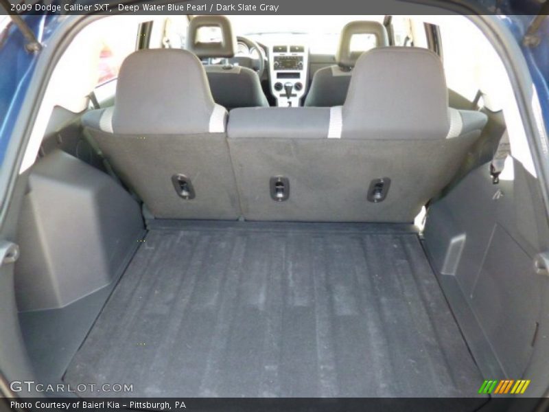Deep Water Blue Pearl / Dark Slate Gray 2009 Dodge Caliber SXT
