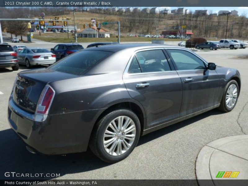 Granite Crystal Metallic / Black 2013 Chrysler 300 C AWD