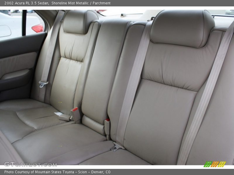 Shoreline Mist Metallic / Parchment 2002 Acura RL 3.5 Sedan
